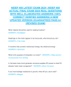 NEIEP 400 LATEST EXAM 2024 \ NEIEP 400  ACTUAL FINAL EXAM 2024 REAL QUESTIONS  WITH WELL ELABORATED ANSWERS (100%  CORRECT VERIFIED ANSWERS) A NEW  UPDATED VERSION |GUARANTEED PASS A+  (REVISED EXAM)