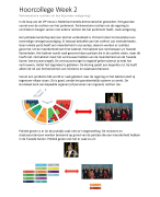 Hoorcollege Constitutioneel recht Week 2