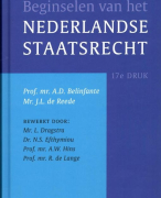Samenvatting Beginselen van het Nederlands staatsrecht