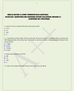 HESI A2 MATHS 2 LATEST VERSIONS 2024-2025 REAL  EXAM 300+ QUESTIONS AND ANSWERS EXPERT SOLUTIONS/GRADED A+  (ANSWERS KEY PROVIDED)