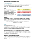 Business Model Canvas/Generatie