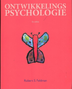 Samenvatting Ontwikkelingspsychologie