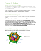 Biologie voor jou - Samenvatting Thema 2 - 4VWO
