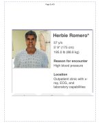 I HUMAN HERBIE ROMERO 57-YEARS OLD CASE STUDY COMPLAINTS OF HIGH BLOOD PRESSURE.