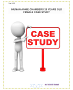 IHUMAN ANNIE CHAMBERS 25 YEARS OLD FEMALE CASE STUDY LATEST UPDATE|COMPLETE 6 PAGES GUIDE