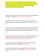 NCTI FIELD TECH III-IV PROGRESSION FINAL EXAM 2024-2025  CURRENTLY TESTING VERSIONS OF THE EXAM WITH QUESTIONS  AND CORRECT DETAILED ANSWERS/EXPERT VERIFIED FOR  GUARANTEED PASS!/LATEST UPDATE