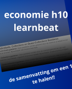 Economie - H.1 t/m H.2 - 3 vwo - Learnbeat