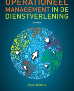 Operationeel management in de dienstverlening | Disney Casus van Pearson