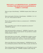 2024 NASCLA ACCREDITED EXAM - JJ JOHNSON  CONTRACTOR SEMINAR EXAM QUESTIONS &  CORRECT ANSWERS