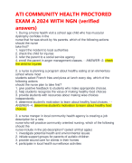 ANCC® PMHNP Psych-Mental Health NP_Test 1 updated actual exam 2024 with 100+ question and answers with rationale(verified answers) graded A NEW!!! 