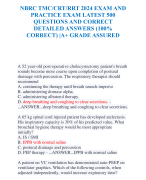 NACE Foundations of Nursing  Exam 2024 Questions and  Answers- 100% Accurate