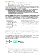 Samenvatting colleges sensomotorische coördinatie