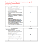 THK BA3 nieuwe curriculum RUG samenvattingen 3.4 Diagnostiek en herstel van (dreigend) functieverlies en behandeling 2