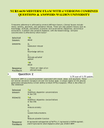 NURS 6630 MIDTERM EXAM WITH 4 VERSIONS COMBINED  QUESTIONS & ANSWERS WALDEN UNIVERSITY