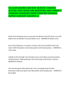 NCCAOM BIOMED REVIEW NEWEST VERSION ACTUAL TEST BANK 500 QUESTION AND CORRECT VERIFIED ANSWERS FROM VERIFIED SOURCES RATED ALREADY GRADED A+