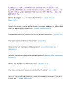 CERTIFIED PARAOPTOMETRIC CODER EXAM, PRACTICE  EXAM AND STUDY GUIDE NEWEST 2024 ACTUAL EXAM 110 QUESTIONS AND CORRECT DETAILED ANSWERS|ALREADY  GRADED A+