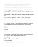 HESI EXIT EXAM 2019/RN HESI EXIT EXAM 160 QUESTIONS AND 100% CORRECT ANSWERS 