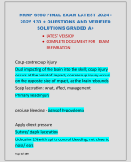 NRNP 6560 FINAL EXAM LATEST 2024 - 2025 130 + QUESTIONS AND VERIFIED  SOLUTIONS GRADED A+