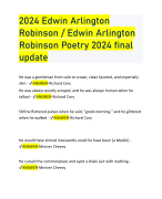 2024 Edwin Arlington  Robinson / Edwin Arlington  Robinson Poetry 2024 final  update