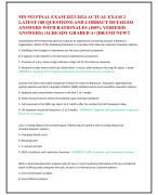 MN 553 FINAL EXAM 2023-2024 ACTUAL EXAM 2  LATEST 100 QUESTIONS AND CORRECT DETAILED  ANSWERS WITH RATIONALES (100% VERIFIED  ANSWERS) |ALREADY GRADED A+||BRAND NEW!!