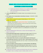 NR 603 APEA EXAM QUESTIONS & CORRECT  ANSWERS LATEST EXAM 2024