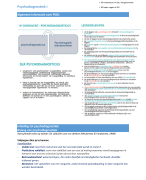 Samenvatting examenvragen Psychodiagnostiek 1 Toegepaste Psychologie