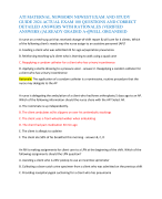 ATI MATERNAL NEWBORN NEWEST EXAM AND STUDY  GUIDE 2024 ACTUAL EXAM 100 QUESTIONS AND CORRECT  DETAILED ANSWERS WITH RATIONALES (VERIFIED  ANSWERS) |ALREADY GRADED A+||WELL ORGANISED 