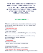WGU C777 WEB DEVELOPMENT APPLICATIONS/ WGU C777 OA EXAM 2024 AND  PRACTICE QUESTIONS 300 QUESTIONS WITH  DETAILED VERIFIED ANSWERS AND  RATIONALES /A+ GRADE ASSURED