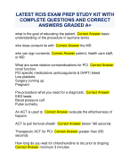 LATEST RCIS EXAM PREP STUDY KIT WITH  COMPLETE QUESTIONS AND CORRECT  ANSWERS GRADED A+