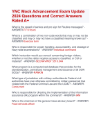 Oklahoma State Board Esthetics Exam  Update Latest 2024 Questions and  Correct Answers Rated A+ | Verified Oklahoma State Board Esthetics Exam 2024 Quiz with Accurate Solutions Aranking Allpass