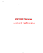 ATI TEAS 7 Science   