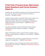 Esthetic State Board Actual Exam 2024  Questions and Correct Answers Rated  A+ | Verified Esthetic State Board Exam Update 2024  Quiz with Accurate Solutions Aranking Allpass