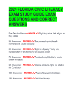 FLORIDA 2-20  GENERAL LINES  INSURANCE ACTUAL  EXAM QUESTIONS AND  ANSWERS LATEST  VERSION