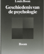 Samenvatting Geschiedenis van de psychologie