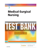Test Bank For Medical-Surgical Nursing 7th Edition By Adrianne Linton, Mary Ann Matteson |All Chapters, Complete Q & A, Latest 2024|