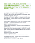 ULTIMATE HESI RN PRACTICE TEST— COMMUNITY HEALTH EXAM GUIDE 2024:  COMPREHENSIVE QUESTION SET WITH  CORRECT ANSWERS AND DETAILED  RATIONALES FOR TOP GRADES
