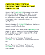 Nursing Pharmacology EXAMINATION ||QUESTIONS AND CORRECT ANSWERS || GRADED (A+)