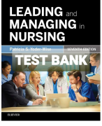 Test bank for leading and managing in nursing 7th edition by yoder wise