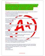 ATI RN NUTRITION PRACTICE EXAM QUESTIONS AND ANSWERS 100 % PASS SOLUTION A+ GRADE.2024/2025