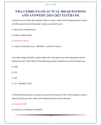 NHA CEHRS EXAM ACTUAL 500 QUESTIONS AND ANSWERS 2024-2025 TESTBANK