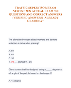 WGU C173 SCRIPTING AND PROGRAMMING OA  EXAM 2024 | ACTUAL REAL EXAM QUESTIONS AND  ANSWERS WITH A PRACTICE EXAM TEST BANK  AND STUDY GUIDE | VERIFIED AND ACCURATE  FOR GUARANTEED PASS | GRADED A