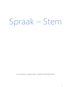 Spraak Stem 1