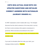 BARKLEY PNP DRT 2 EXAM ACTUAL EXAM  LATEST 2024 WITHUPDATED QUESTIONS AND  DETAILED CORRECT ANSWERS (GRADED A+)   