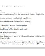 Pharmacotherapeutics for Advanced Practice Nurse Prescribers 6th Edition  Woo Robinson Test Bank 2023-2024