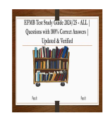 CBSPD Tech Certification Exam Study  Guide| Complete solution Guide, A+ Rated| Updated 2024