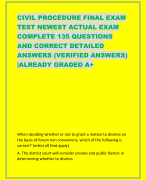 LEGL 121 EXAM 2 TEST  NEWEST ACTUAL EXAM  COMPLETE 100 QUESTIONS  AND CORRECT DETAILED  ANSWERS (VERIFIED  ANSWERS) |ALREADY  GRADED A+ 