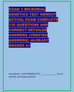 A&P TEST 2 TEST NEWEST  ACTUAL EXAM COMPLETE 193  QUESTIONS AND CORRECT  DETAILED ANSWERS (VERIFIED  ANSWERS) |ALREADY GRADED  A+