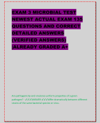 EAQ TESTING Q & A TEST  NEWEST ACTUAL EXAM  COMPLETE 135 QUESTIONS  AND CORRECT DETAILED  ANSWERS (VERIFIED  ANSWERS) |ALREADY  GRADED A+