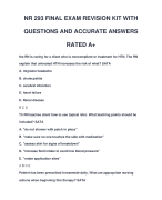 APEA ENDO WITH COMPLETE QUESTIONS  AND ACCURATE ANSWERS RATED A+