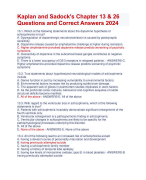 Neurology FNP AANP Exam  2024 Questions and Correct Answers  Rated A+